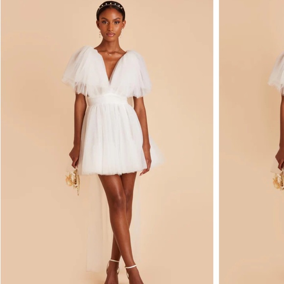 NWT Birdy Grey Alyssa Tulle Mini Dress - Picture 2 of 7